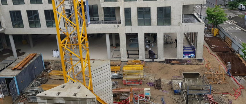 Les étapes d'un chantier