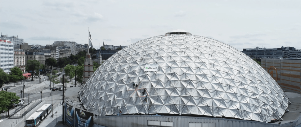 Cúpula del Palacio de los Deportes - illbruck SP522 Cúpula del Palacio de los Deportes - illbruck SP522